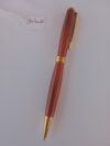 Stylo à bille: Moutouchi | Plaqué or 24K