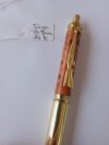 Stylo à thème: Chasseur | Tuya du Maroc | Plaqué or 14k